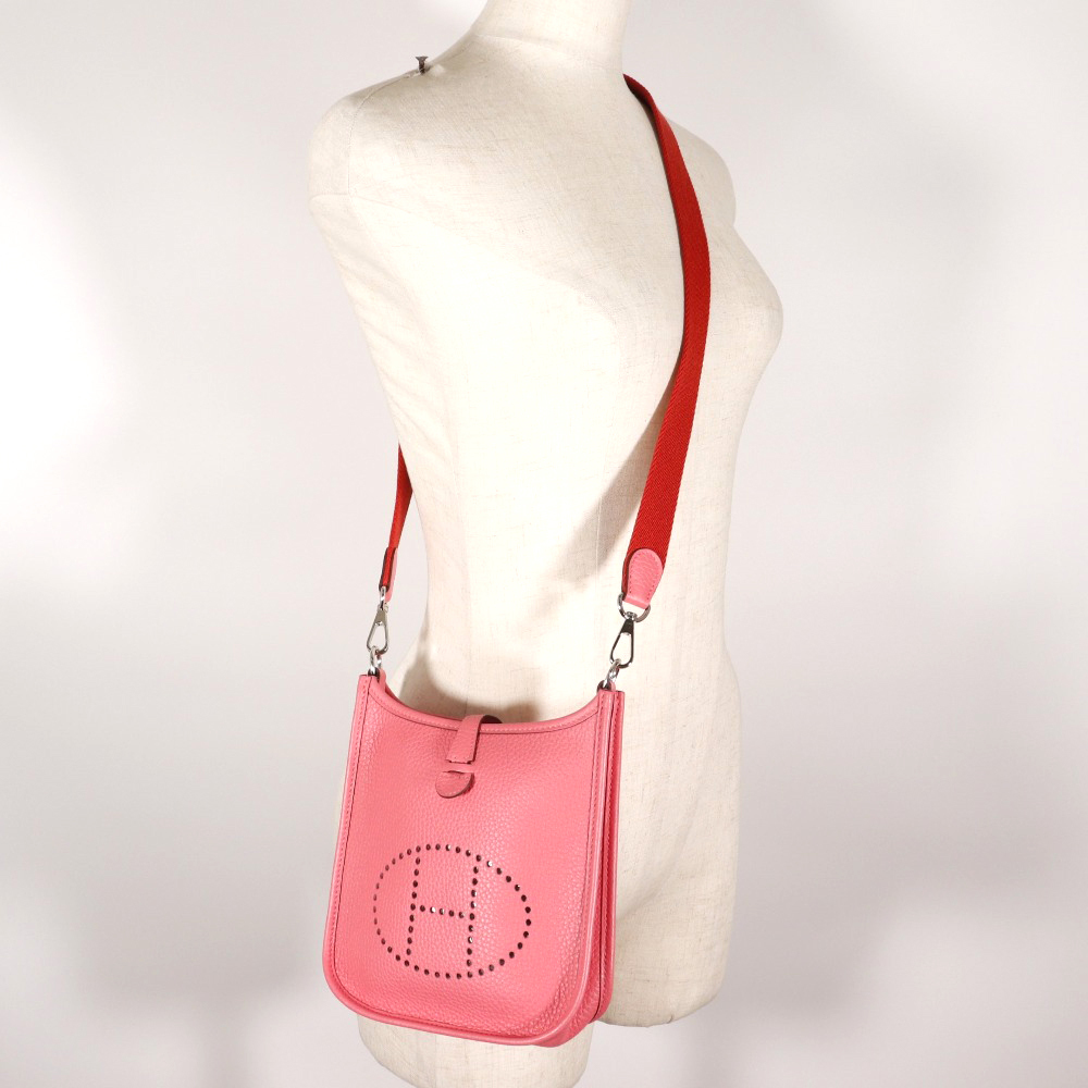 Hermes Evelyne TPM Leather Shoulder Bag 无法识别 in Excellent condition - Picture 8 of 9
